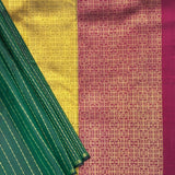 Meera double pallu kanchipuram silk saree