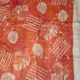 Veena Monstera Tussar Saree