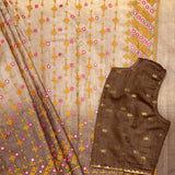 Tushara Echoes of Kutch Tussar Saree