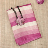 Veena Blush Drift Tussar Saree