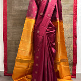 Vera Kolam Motif Kanchipuram Silk Saree