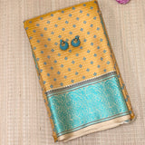 Mila Diamond Thread Woven Border Silk Saree