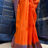 Vera twin border kanchipuram silk saree