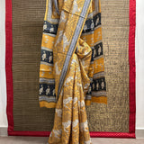 Veena Skylark Tussar Saree