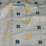 Tushara Zari Checks Tussar Saree