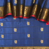 Kimaya Swan Motif Silk Saree