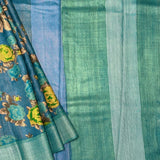 Veena Woven Border Tussar Saree