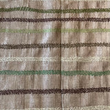 Colour blocked tussar saree