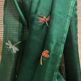 Mishrita Textural Symphony Kanchi Organza Saree