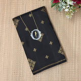 Ranya checked organza korvai kanchipuram silk saree