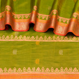 Mila Citrus Kanchipuram Silk Saree