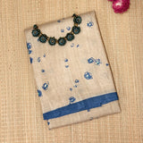 Veena Apple Blossom Tussar Saree
