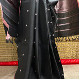 Vera Black Thread woven Kanchipuram Silk Saree
