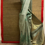 Mila Buttercup Vanasingaram Pallu Kanchi Silk Saree