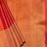Sumangala Orange Blush Kanchipuram Silk Saree