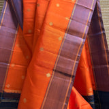 Vera twin border kanchipuram silk saree