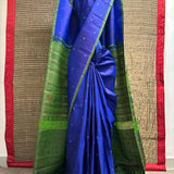 Kalpataru Floral Butta Hand Painted Silk Saree