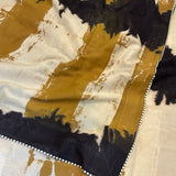 Brush Dyed Cotton Saree