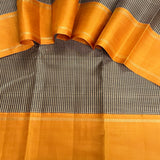 Mohana chessboard kanchi silk saree