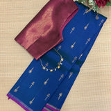 Vera Flowerpot Kanchipuram silk saree