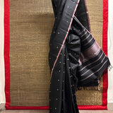 Vera Black Thread woven Kanchipuram Silk Saree