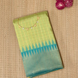 Charita Temple Border Kanchipuram Silk Saree