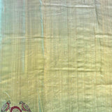 Ombre tussar hand painted saree