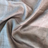 Colour blocked tussar saree