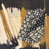 Brush Dyed Cotton Saree