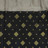 Ranya checked organza korvai kanchipuram silk saree