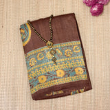 Veena Paisley Tussar Saree