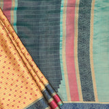 Mila Diamond Thread Woven Border Silk Saree