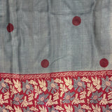 Veena Long Border Tussar Saree