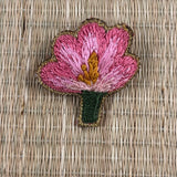 Brooches - Orchid in Bloom