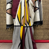 Mila Striped Contemporary Kanchipuram Silk Saree