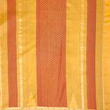 Mila Foliage Thread Woven Border Silk Saree