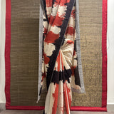 Brush Dyed Cotton Saree