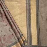 Mila Foliage Thread Woven Border Silk Saree