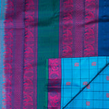 Kimaya Swan Motif Silk Saree