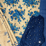 Veena Apple Blossom Tussar Saree