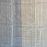 Colour blocked tussar saree