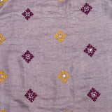 Tushara Zari Checks Tussar Saree