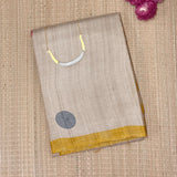 Veena polka tussar saree