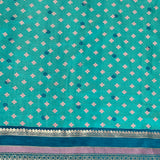 Mila Diamond Duo Thread Woven Border Silk Saree