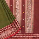 Mishrita Olive Harmony Chiffon saree