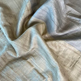 Colour blocked tussar saree