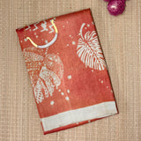 Veena Monstera Tussar Saree