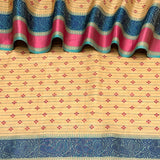 Mila Diamond Thread Woven Border Silk Saree