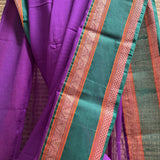 Mishrita Orchid Purple Chiffon saree