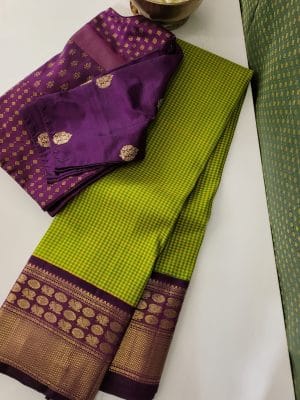 Charita- Yellow, green and violet (2)